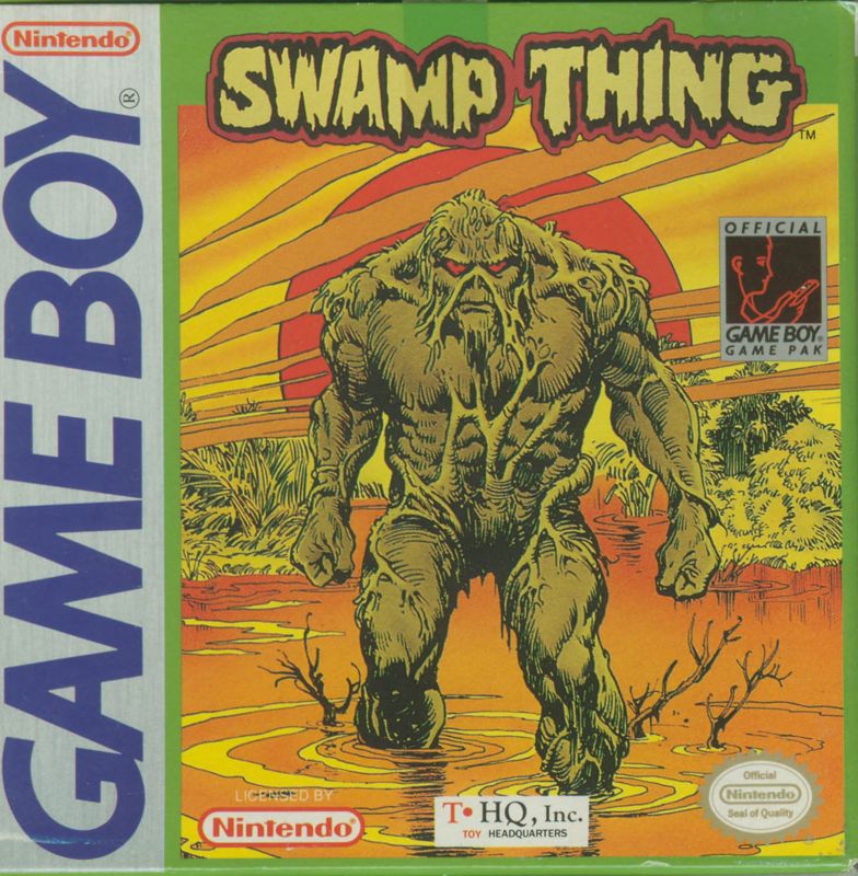 Front Cover for Swamp Thing (Game Boy)
