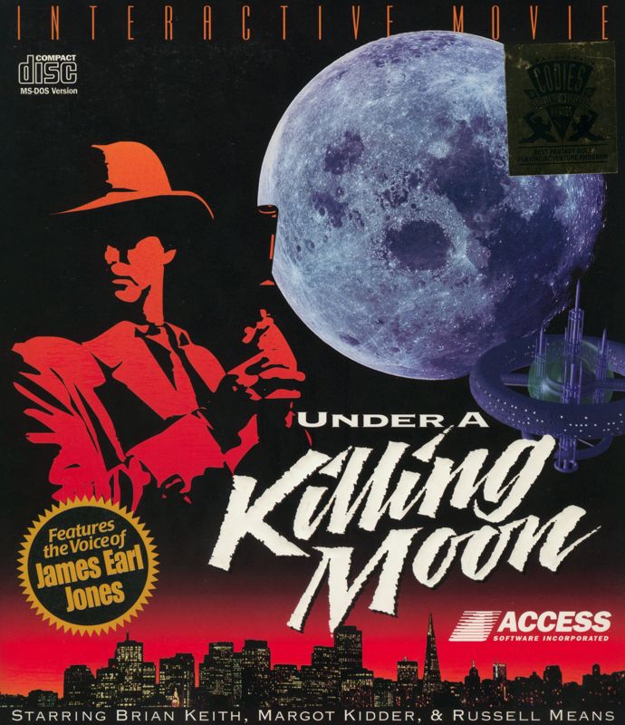 Front Cover for Under a Killing Moon (DOS)