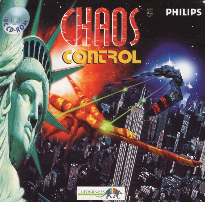 Front Cover for Chaos Control (DOS)