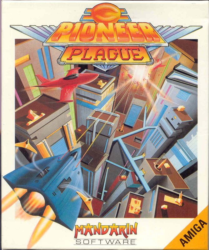 Front Cover for Pioneer Plague (Amiga)