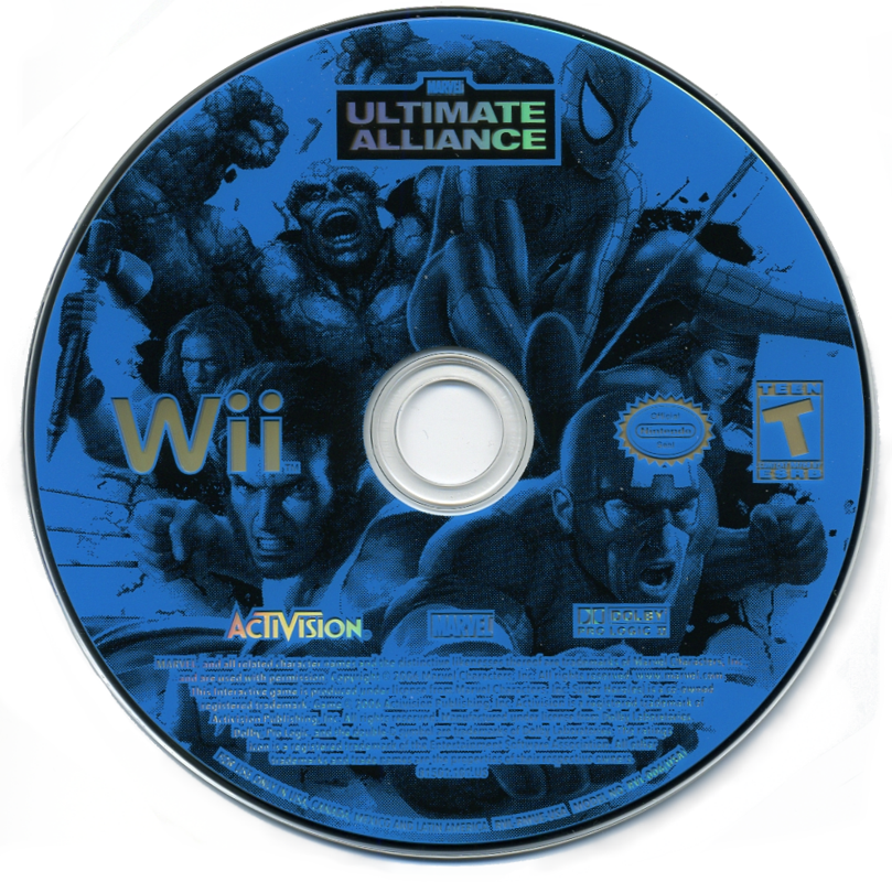 Media for Marvel Ultimate Alliance (Wii)