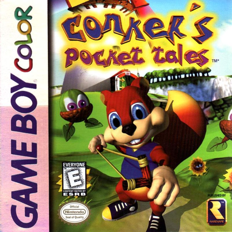 Front Cover for Conker's Pocket Tales (Game Boy Color)