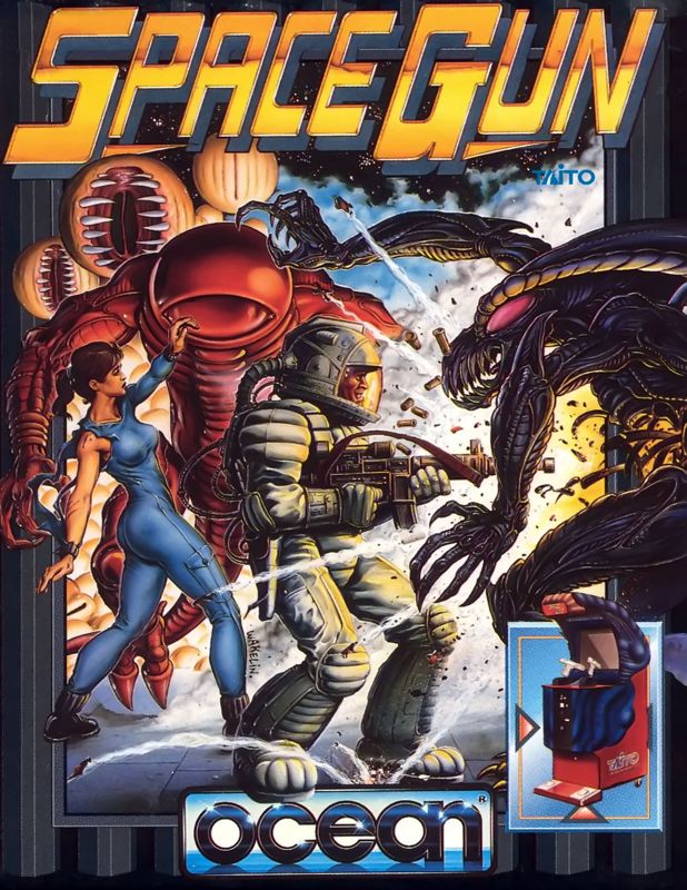 Front Cover for Space Gun (Commodore 64)