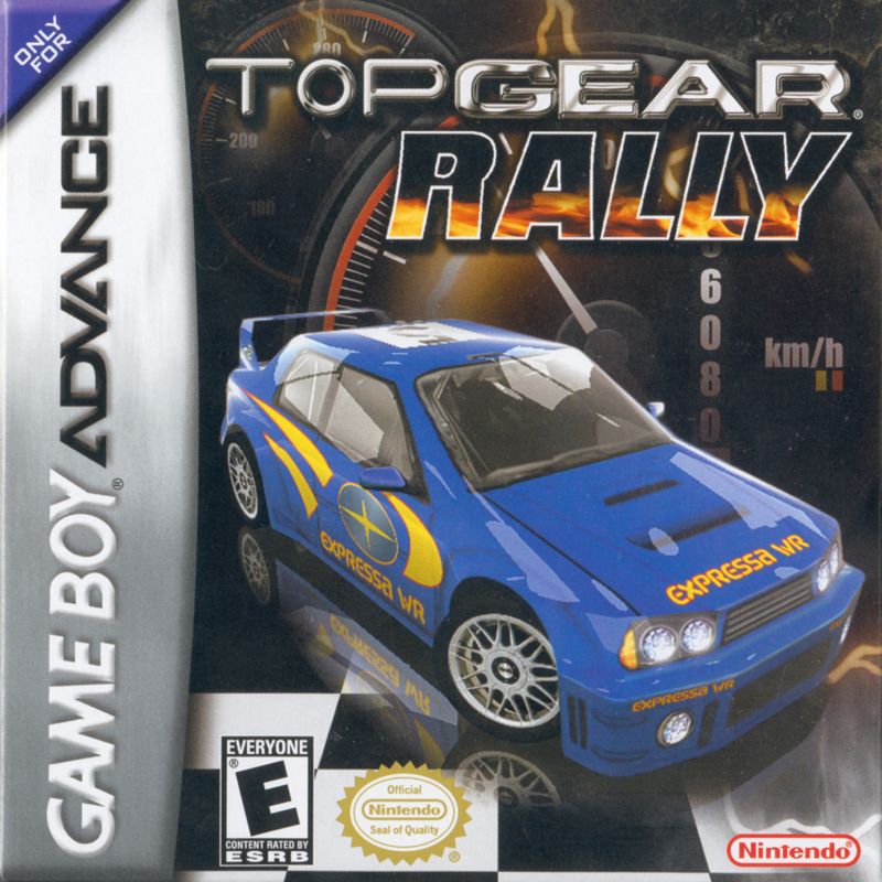 Front Cover for Top Gear: Rally (Game Boy Advance)