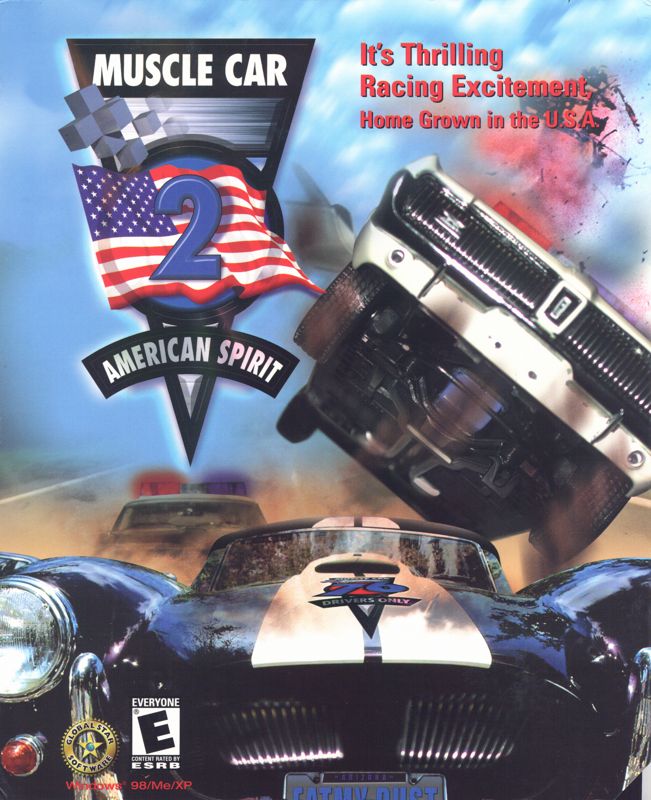 Front Cover for Muscle Car 2: American Spirit (Windows)