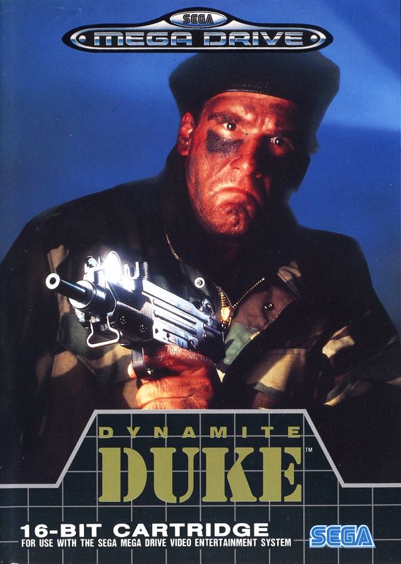 Front Cover for Dynamite Duke (Genesis)