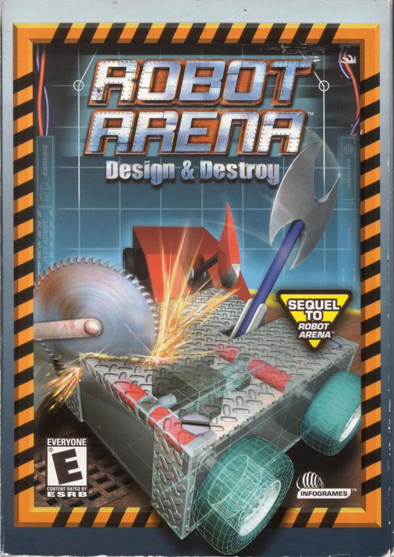 Front Cover for Robot Arena: Design & Destroy (Windows)