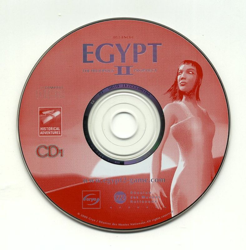 Media for Egypt II: The Heliopolis Prophecy (Windows): CD 1