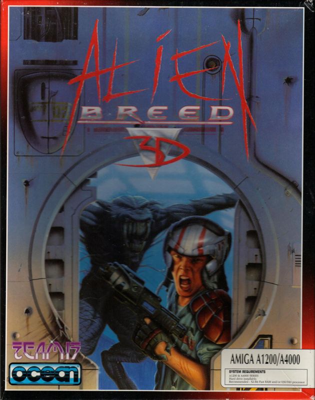 Front Cover for Alien Breed 3D (Amiga)