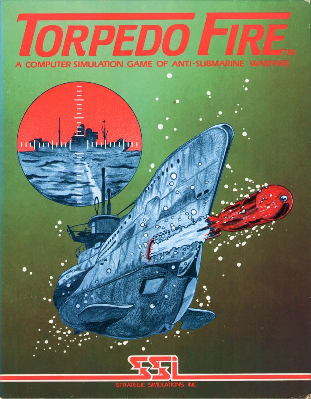 Front Cover for Torpedo Fire (Apple II)