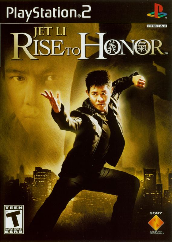 Front Cover for Jet Li: Rise to Honor (PlayStation 2)