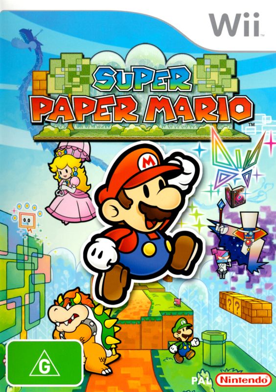 Front Cover for Super Paper Mario (Wii)