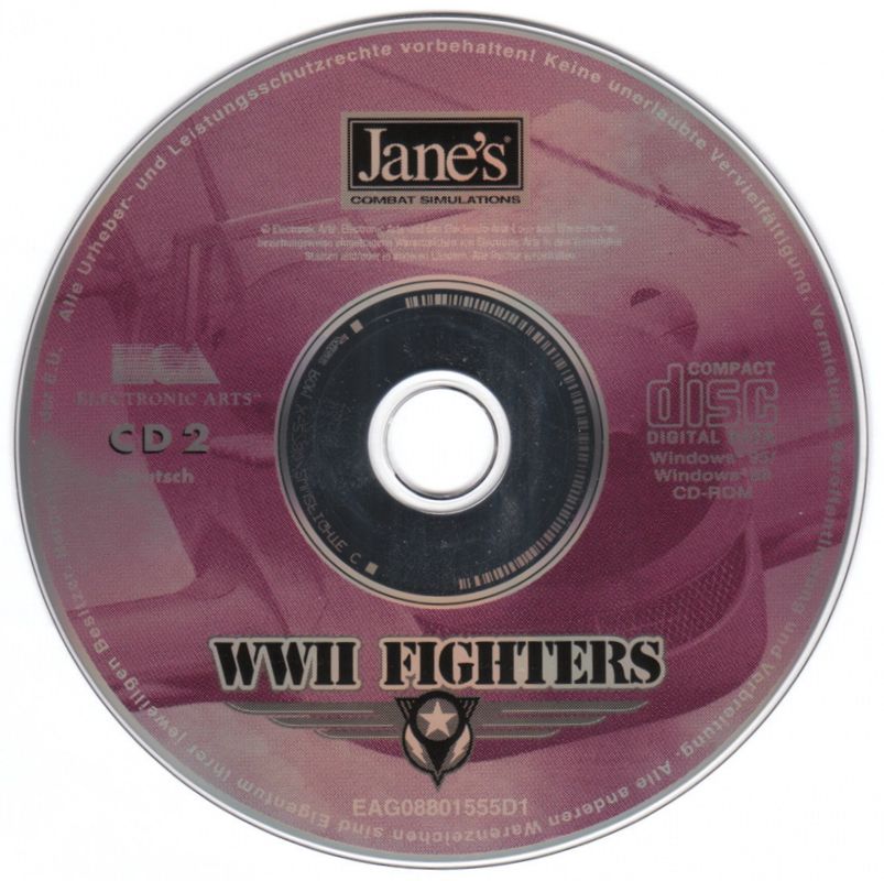 Media for Jane's Combat Simulations: WWII Fighters (Windows): Disc 2