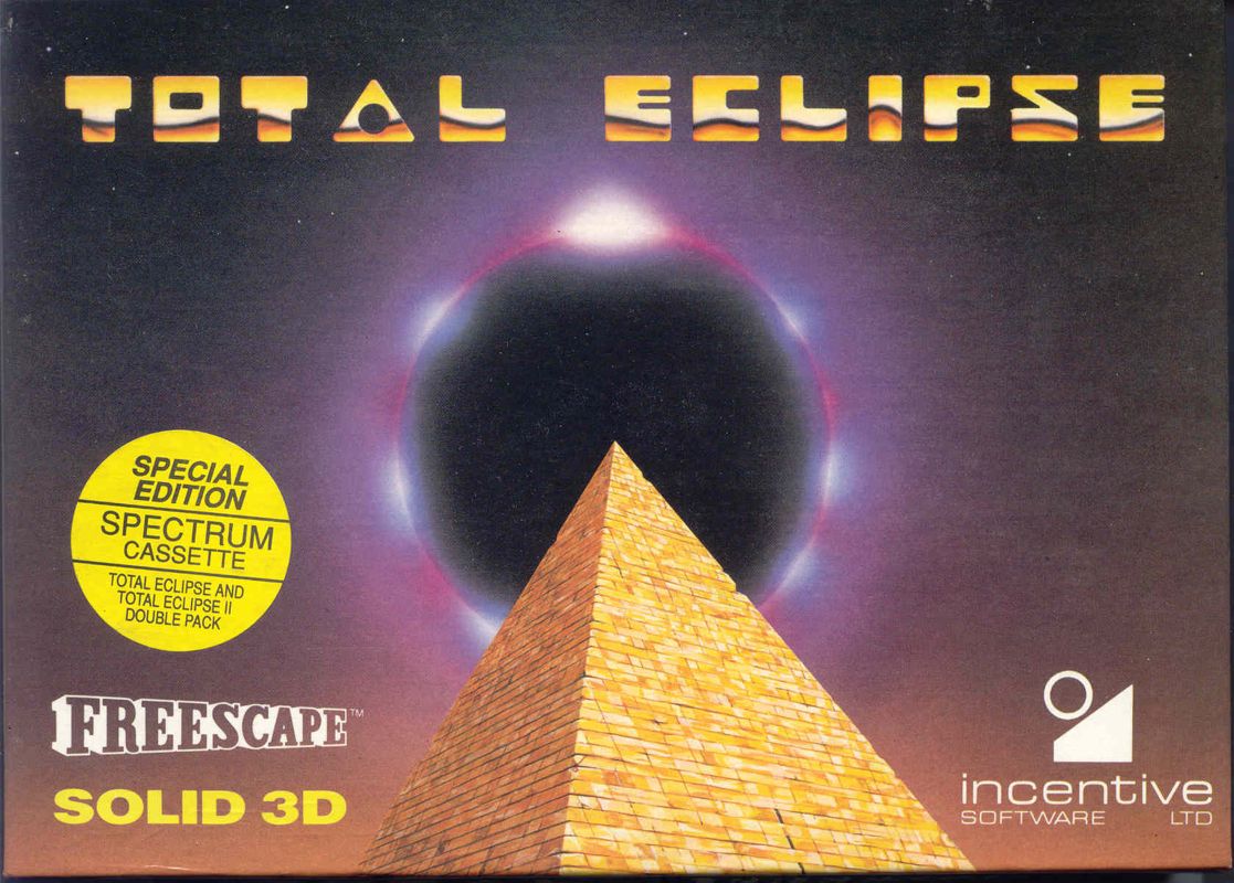 Front Cover for Total Eclipse (ZX Spectrum)