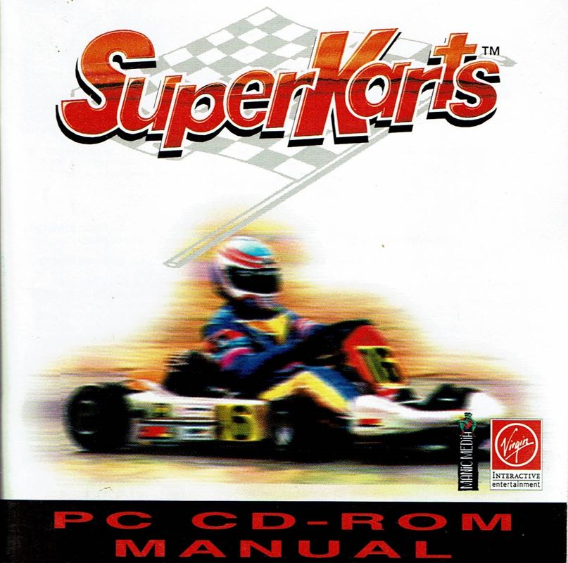 Other for SuperKarts (DOS): Jewel Case - Front