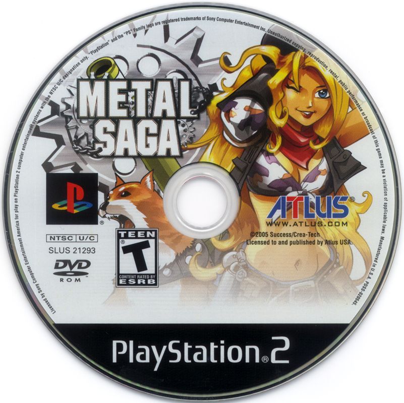 Media for Metal Saga (PlayStation 2)
