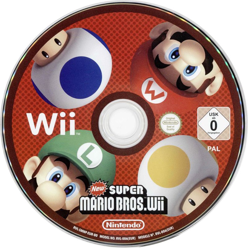 Media for New Super Mario Bros. Wii (Wii)