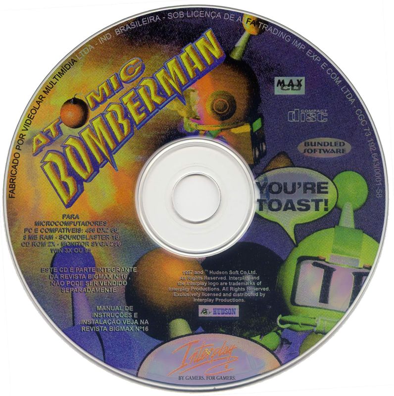 Media for Atomic Bomberman (Windows) (Bundled with BigMax Nº16 magazine)