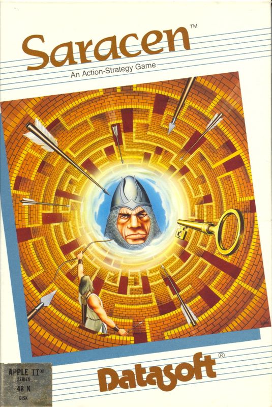 Front Cover for Saracen (Apple II)