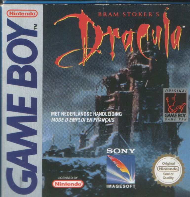 Front Cover for Bram Stoker's Dracula (Game Boy)