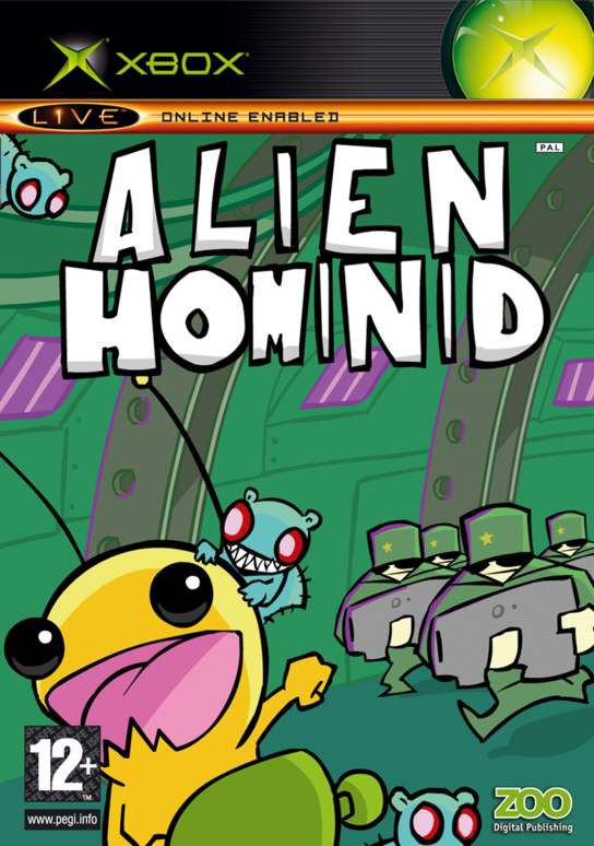 Front Cover for Alien Hominid (Xbox)