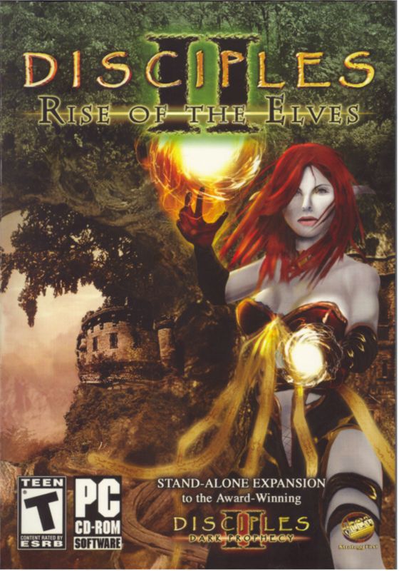 Front Cover for Disciples II: Rise of the Elves (Windows)
