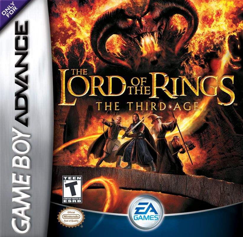 Front Cover for The Lord of the Rings: The Third Age (Game Boy Advance)
