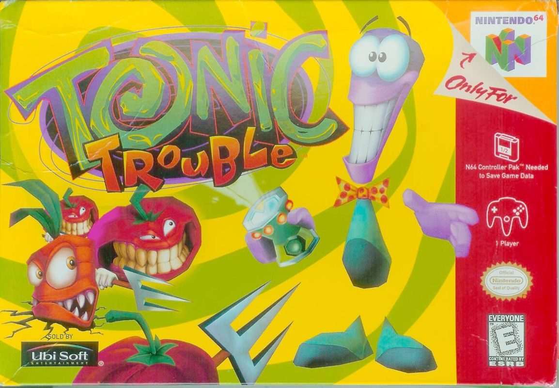 Front Cover for Tonic Trouble (Nintendo 64)