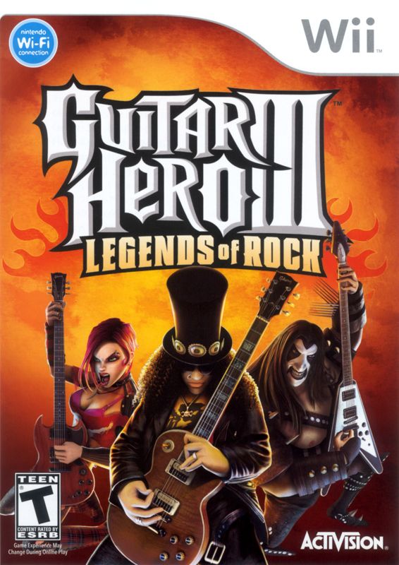 Other for Guitar Hero III: Legends of Rock (Wii) (Box w/ Guitar Controller & Game): Keep Case - Front