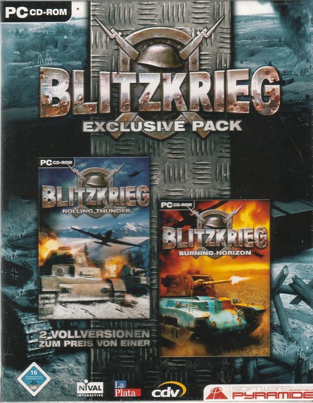 Front Cover for Blitzkrieg: Exclusive Pack (Windows) (Software Pyramide release)