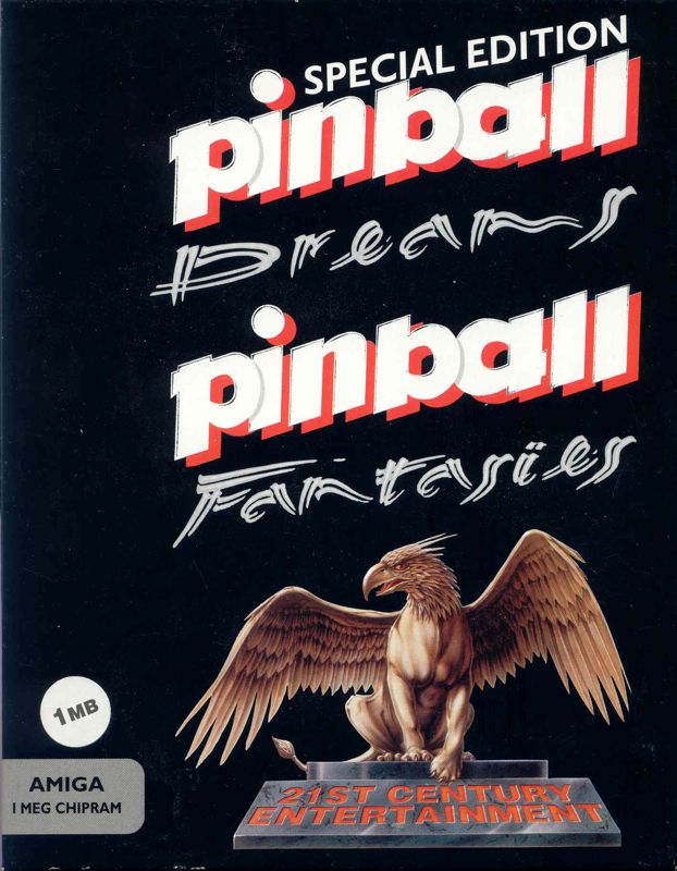 Front Cover for Special Edition Pinball Dreams Pinball Fantasies (Amiga)