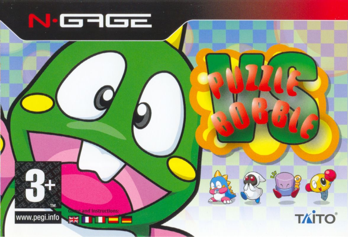 Front Cover for Puzzle Bobble VS (N-Gage)