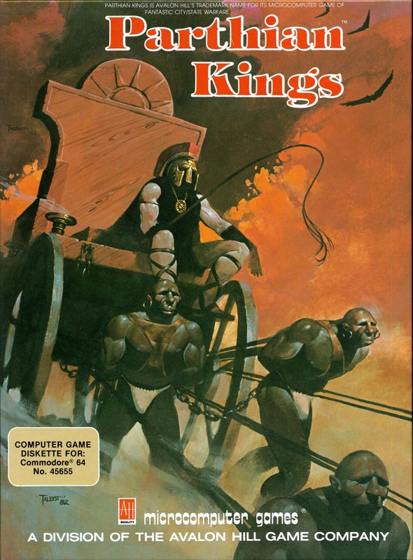 Front Cover for Parthian Kings (Commodore 64)