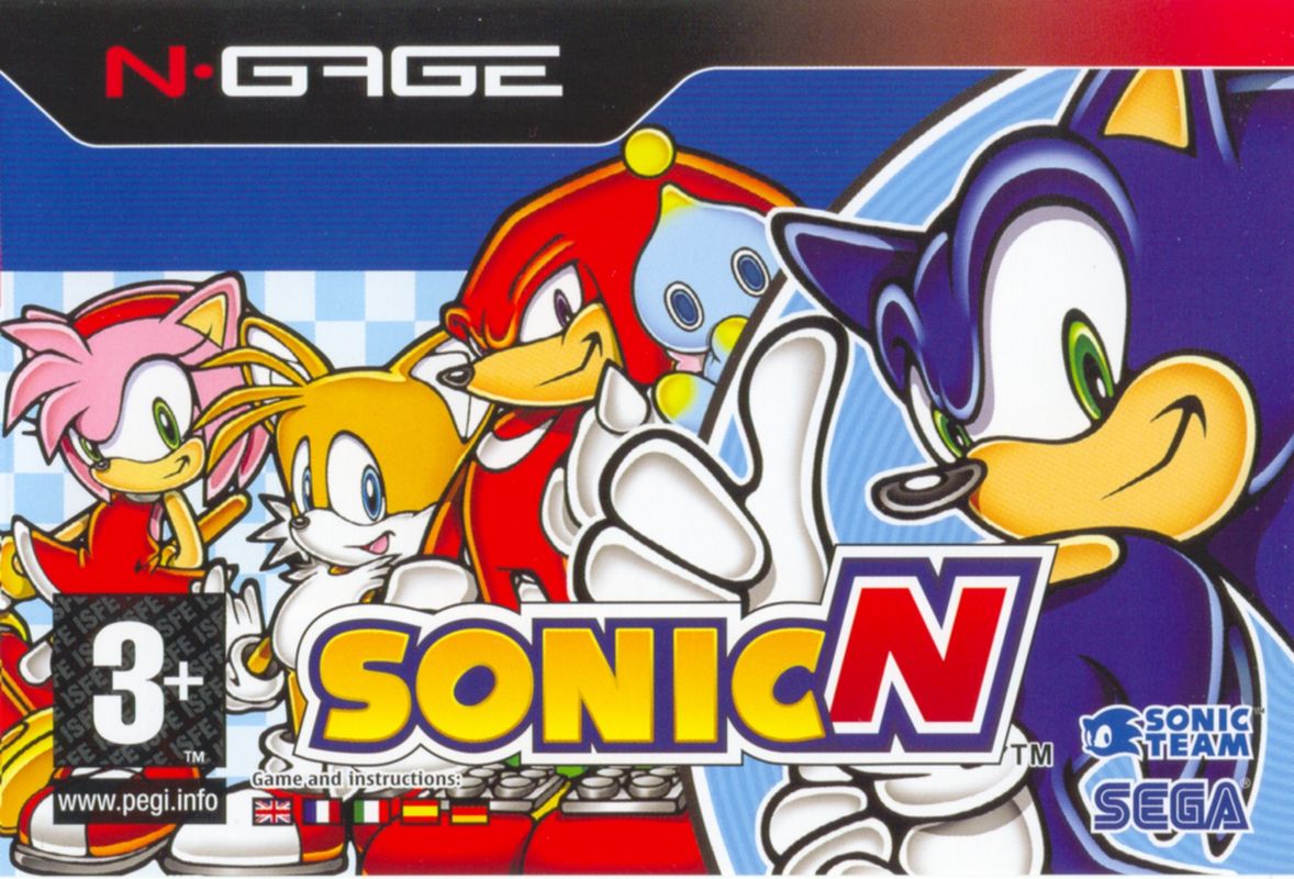 Front Cover for Sonic Advance (N-Gage)