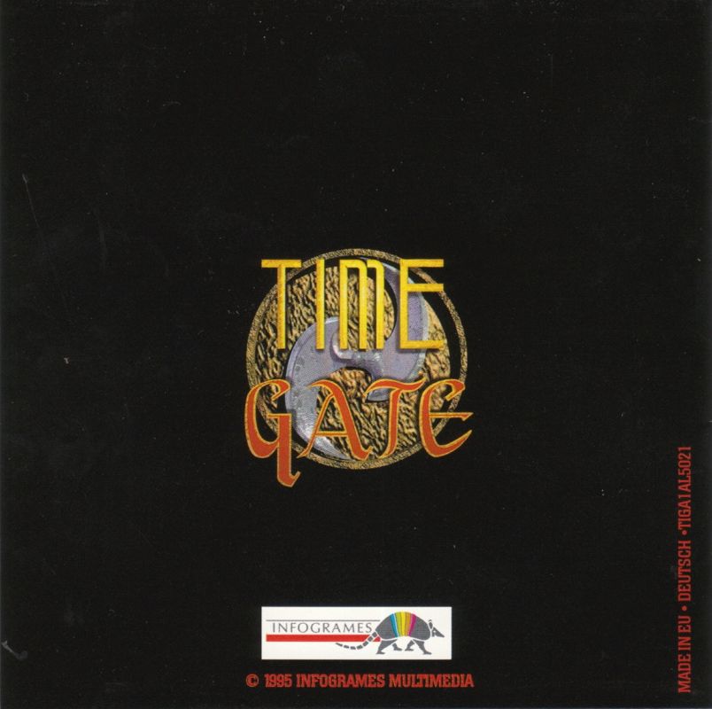 Other for Time Gate: Knight's Chase (DOS and Windows and Windows 3.x): Jewel Case - Front Inlay