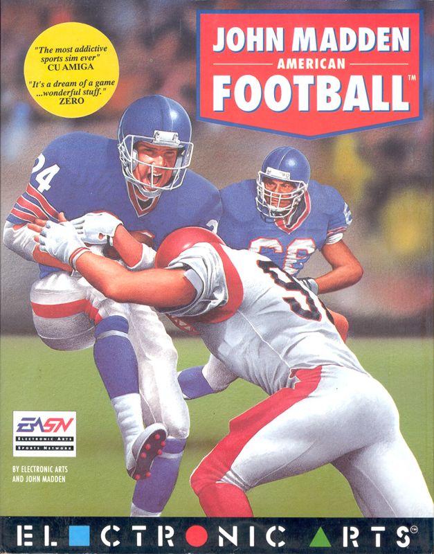 Front Cover for John Madden Football (Amiga)