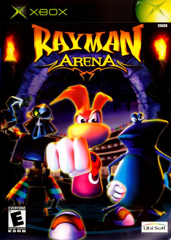 Front Cover for Rayman Arena (Xbox)