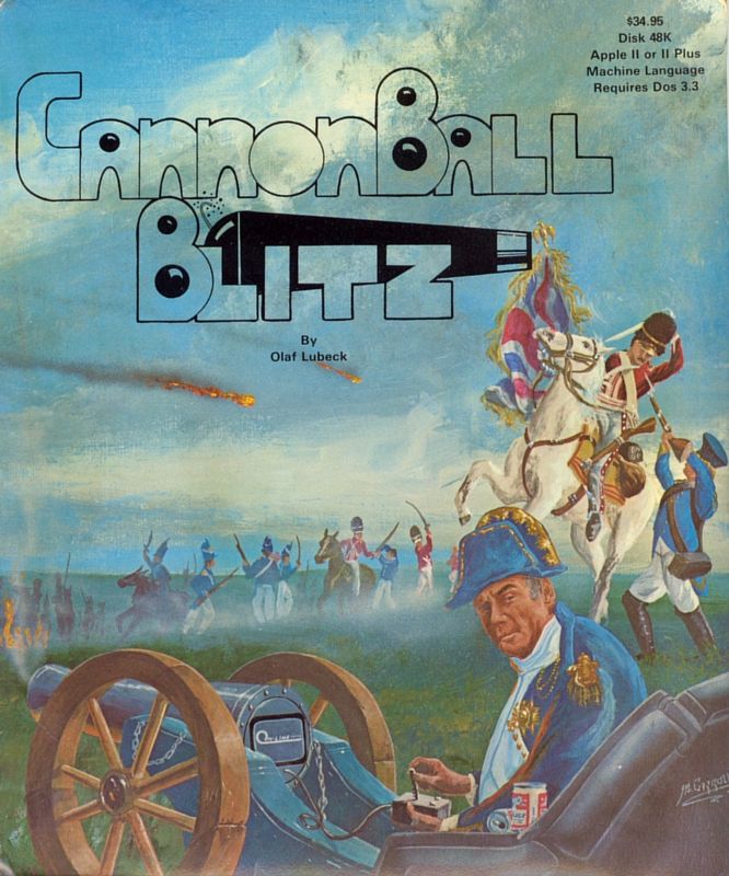 Front Cover for Cannonball Blitz (Apple II)