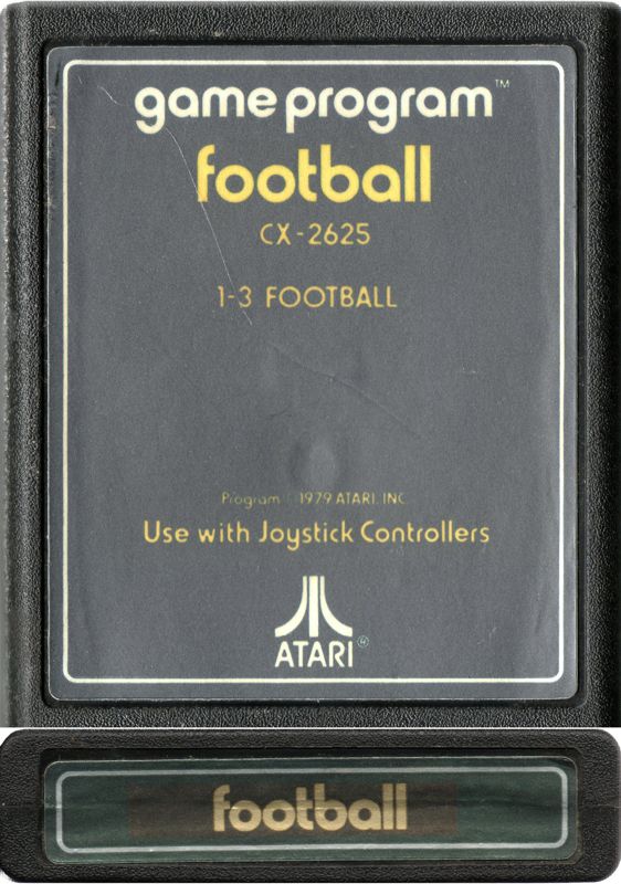 Media for Football (Atari 2600) (1979 release)