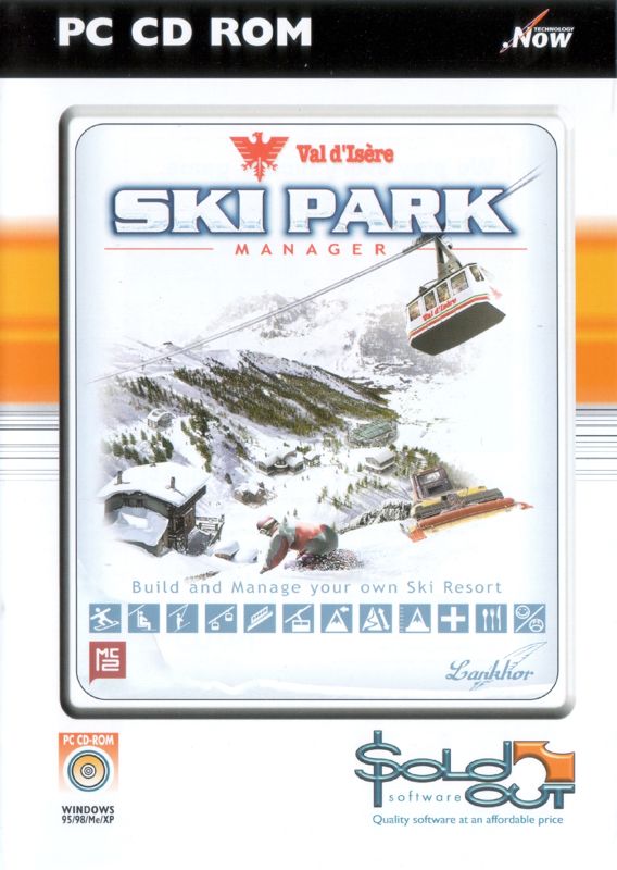 Front Cover for Val d'Isère Ski Park Manager (Windows) (Sold Out Software release)