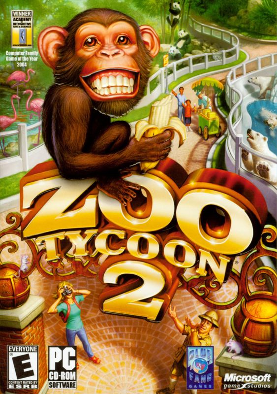 Zoo Tycoon cover or packaging material - MobyGames