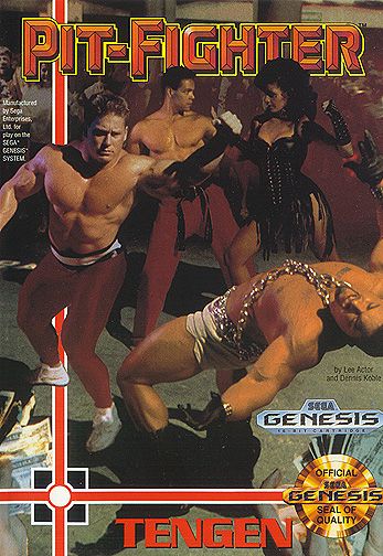 Front Cover for Pit-Fighter (Genesis)