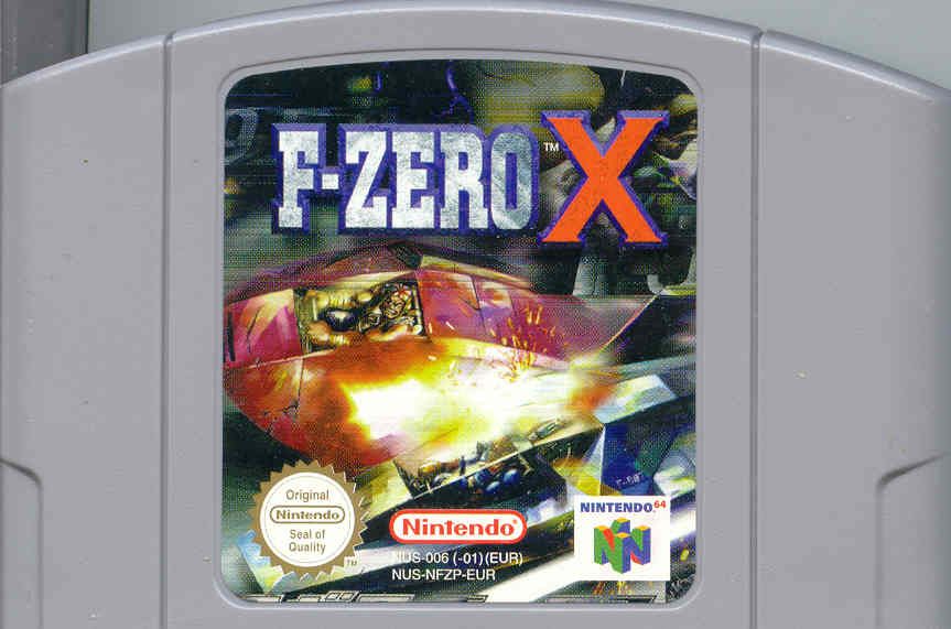 Media for F-Zero X (Nintendo 64) (Player's Choice release)