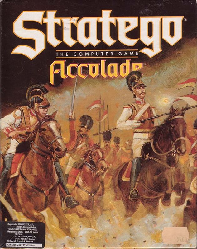 Front Cover for Stratego (DOS) (5.25" Disk release)