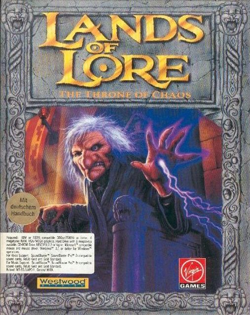 Front Cover for Lands of Lore: The Throne of Chaos (DOS)