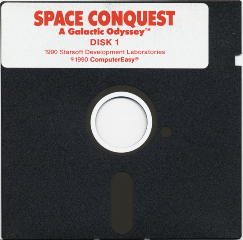 Media for Space Conquest: A Galactic Odyssey (DOS): Disk 1/5