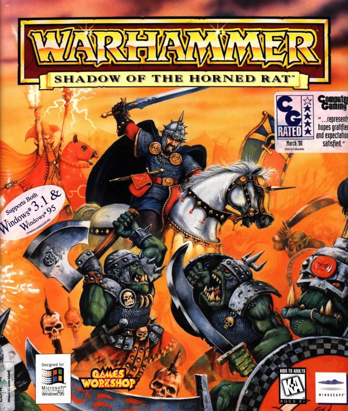 Front Cover for Warhammer: Shadow of the Horned Rat (Windows and Windows 3.x)
