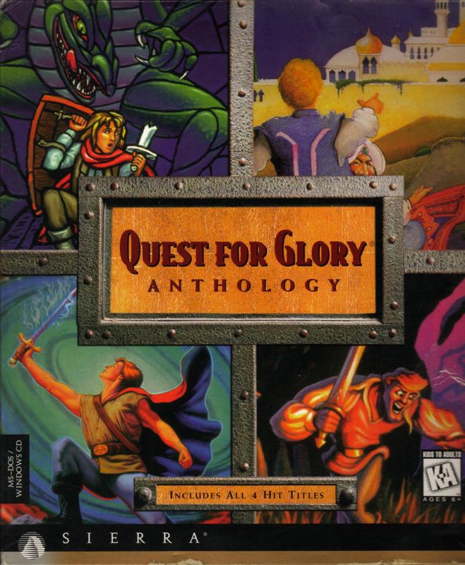 Front Cover for Quest for Glory: Anthology (DOS and Windows and Windows 3.x)