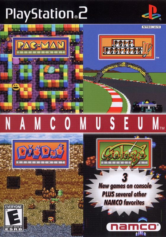 Front Cover for Namco Museum (PlayStation 2)