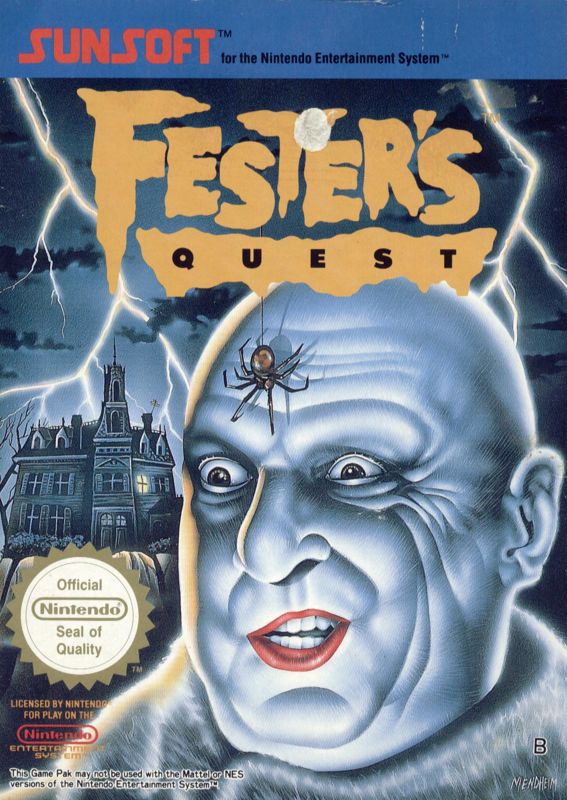 Front Cover for Fester's Quest (NES)
